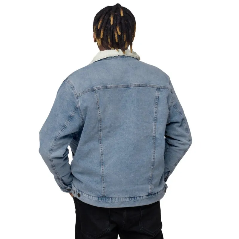 S&B Moonlight Heart Denim Jacket For Men