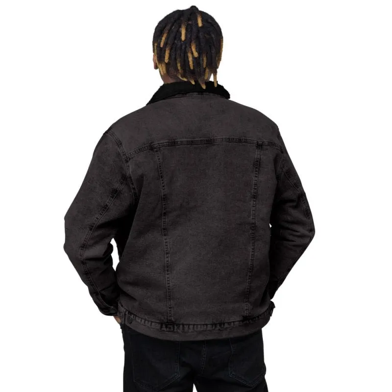 S&B Moonlight Heart Denim Jacket For Men