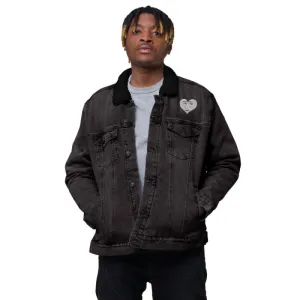 S&B Moonlight Heart Denim Jacket For Men