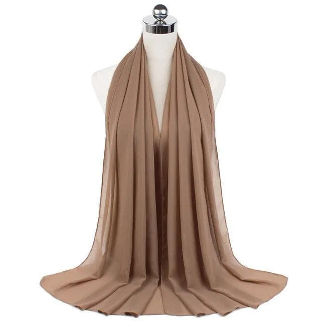 Stylish Premium Chiffon Hijab for Women