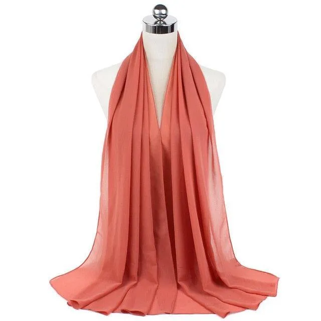 Stylish Premium Chiffon Hijab for Women