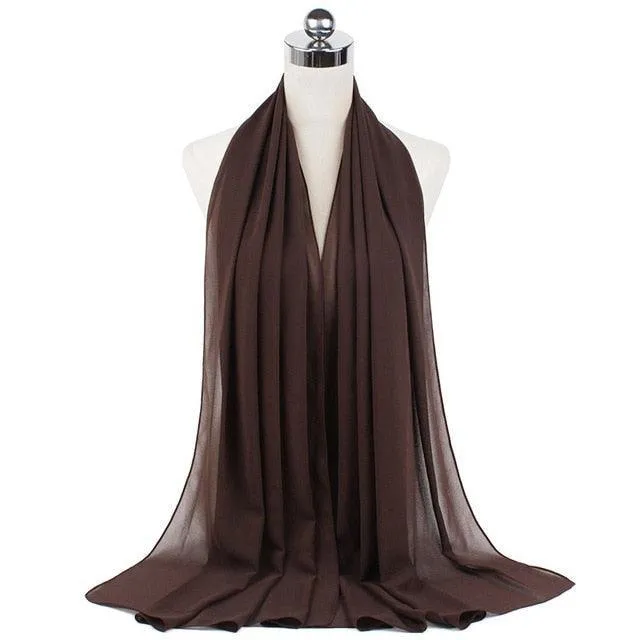 Stylish Premium Chiffon Hijab for Women