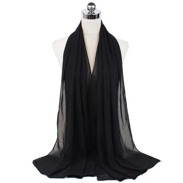 Stylish Premium Chiffon Hijab for Women