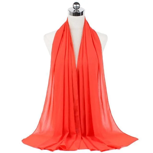 Stylish Premium Chiffon Hijab for Women