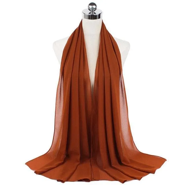 Stylish Premium Chiffon Hijab for Women