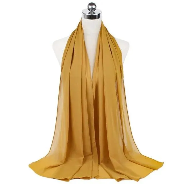 Stylish Premium Chiffon Hijab for Women