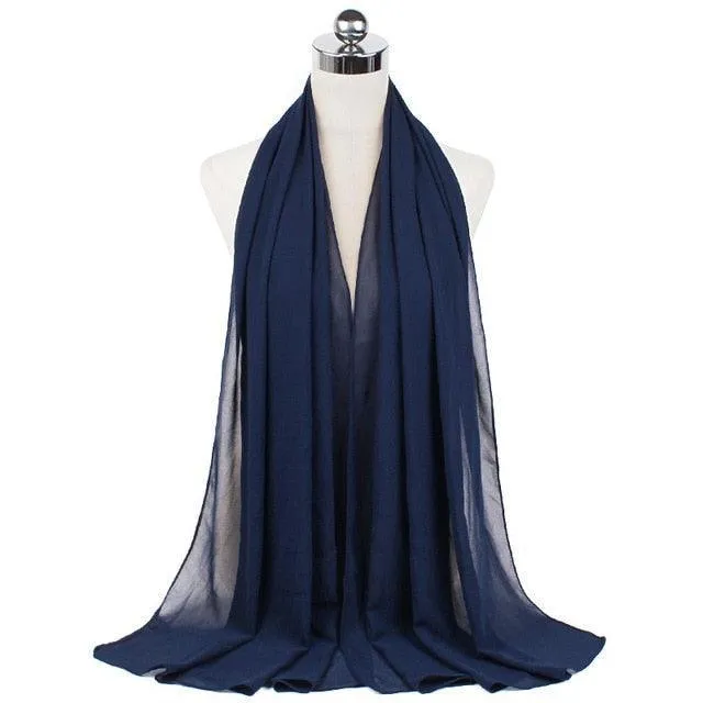 Stylish Premium Chiffon Hijab for Women