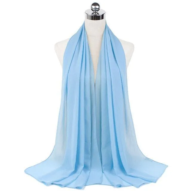 Stylish Premium Chiffon Hijab for Women