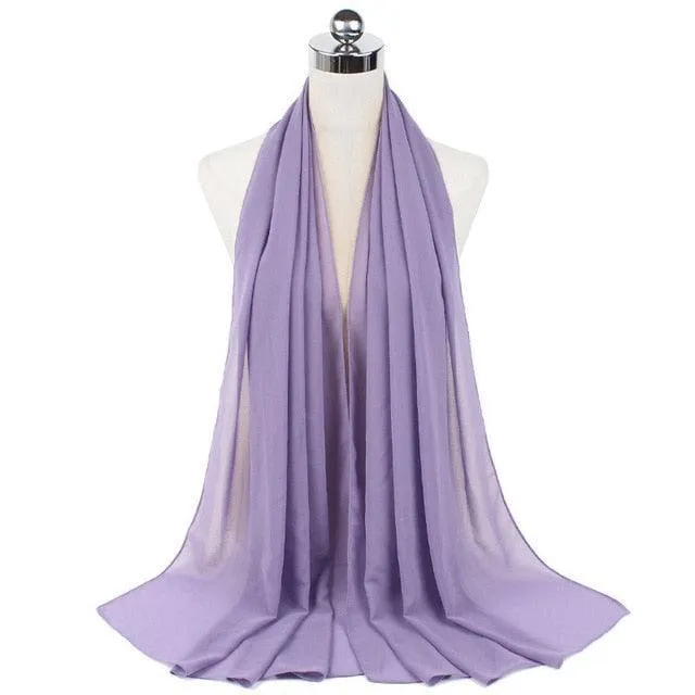 Stylish Premium Chiffon Hijab for Women