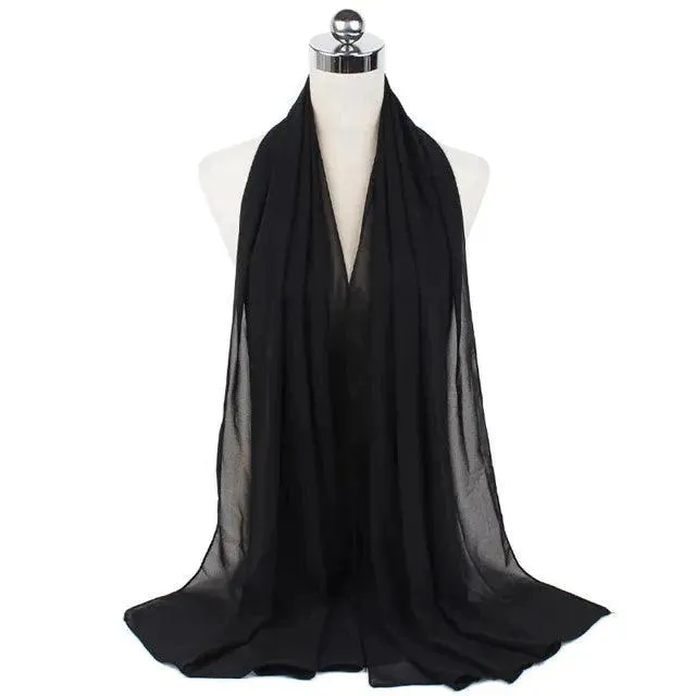 Stylish Premium Chiffon Hijab for Women
