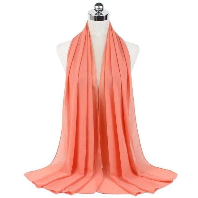 Stylish Premium Chiffon Hijab for Women