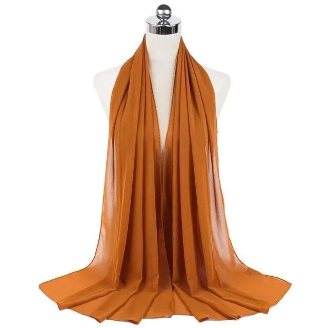 Stylish Premium Chiffon Hijab for Women