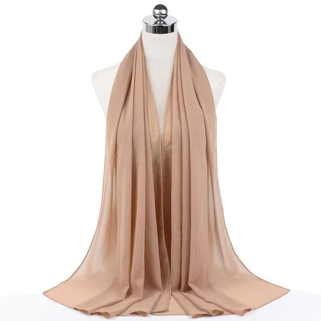 Stylish Premium Chiffon Hijab for Women
