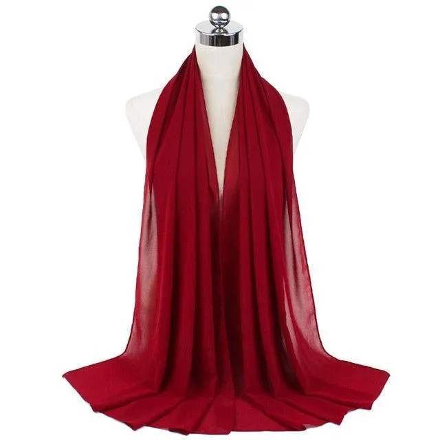 Stylish Premium Chiffon Hijab for Women