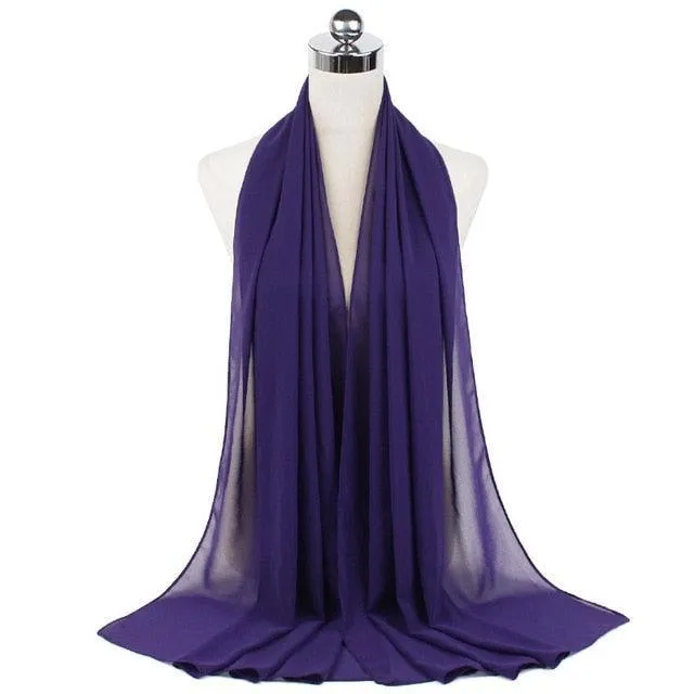 Stylish Premium Chiffon Hijab for Women