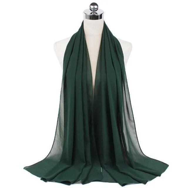 Stylish Premium Chiffon Hijab for Women