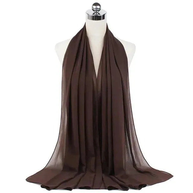 Stylish Premium Chiffon Hijab for Women