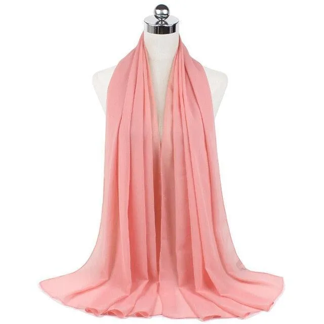 Stylish Premium Chiffon Hijab for Women