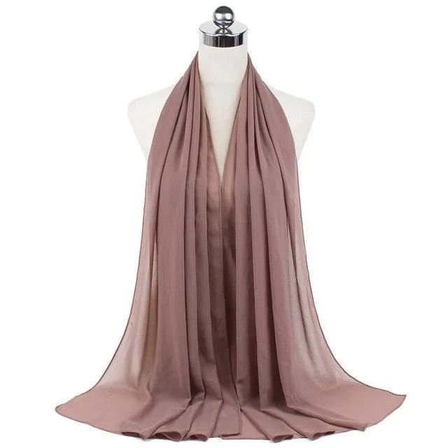 Stylish Premium Chiffon Hijab for Women