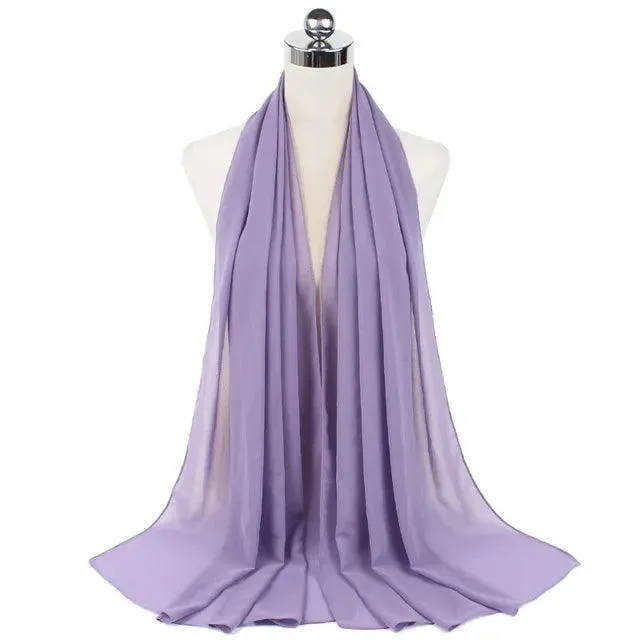 Stylish Premium Chiffon Hijab for Women