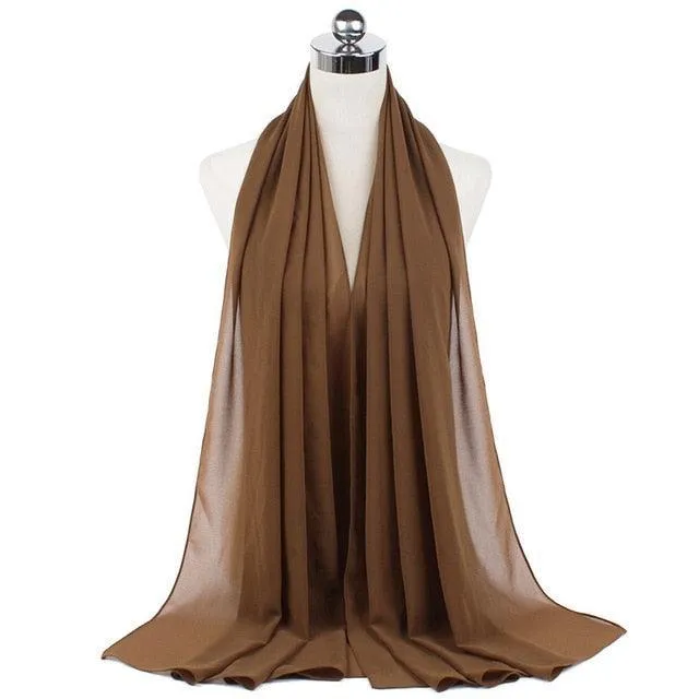 Stylish Premium Chiffon Hijab for Women