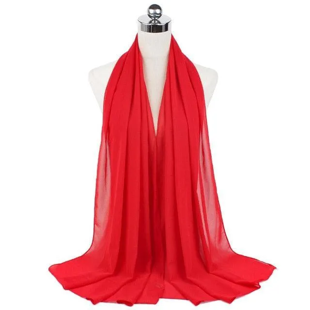 Stylish Premium Chiffon Hijab for Women