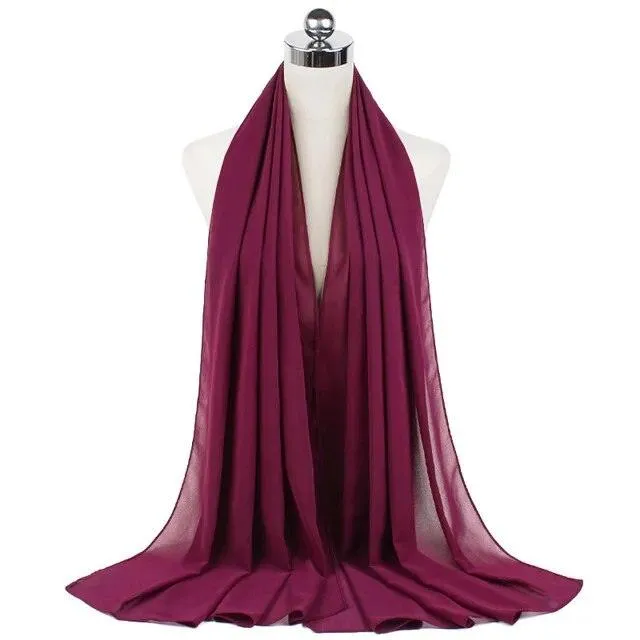 Stylish Premium Chiffon Hijab for Women