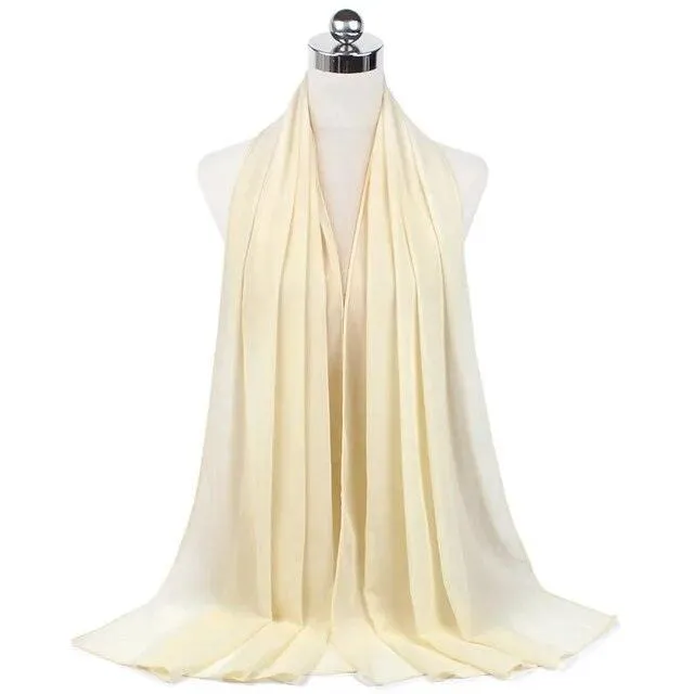 Stylish Premium Chiffon Hijab for Women