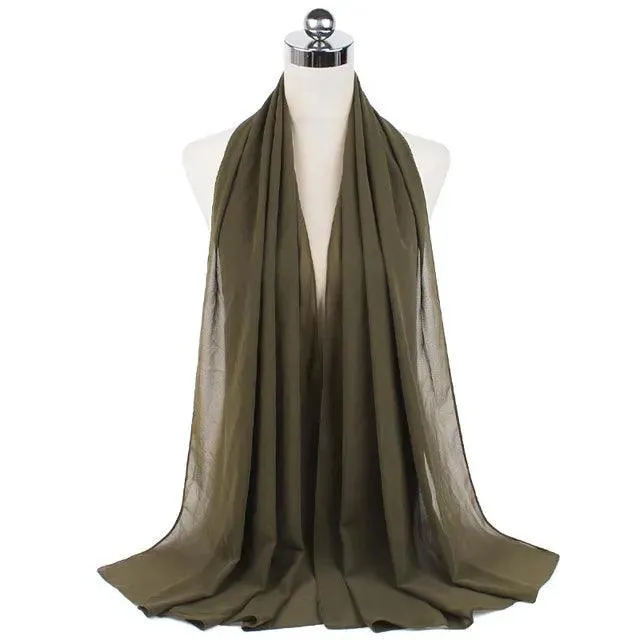 Stylish Premium Chiffon Hijab for Women