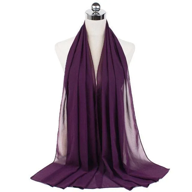 Stylish Premium Chiffon Hijab for Women