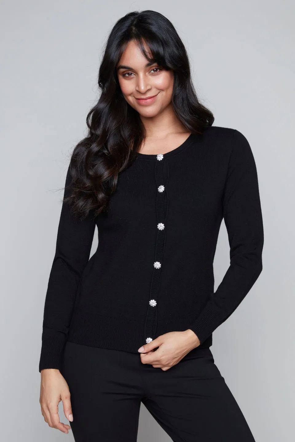 Sweater with Buttons