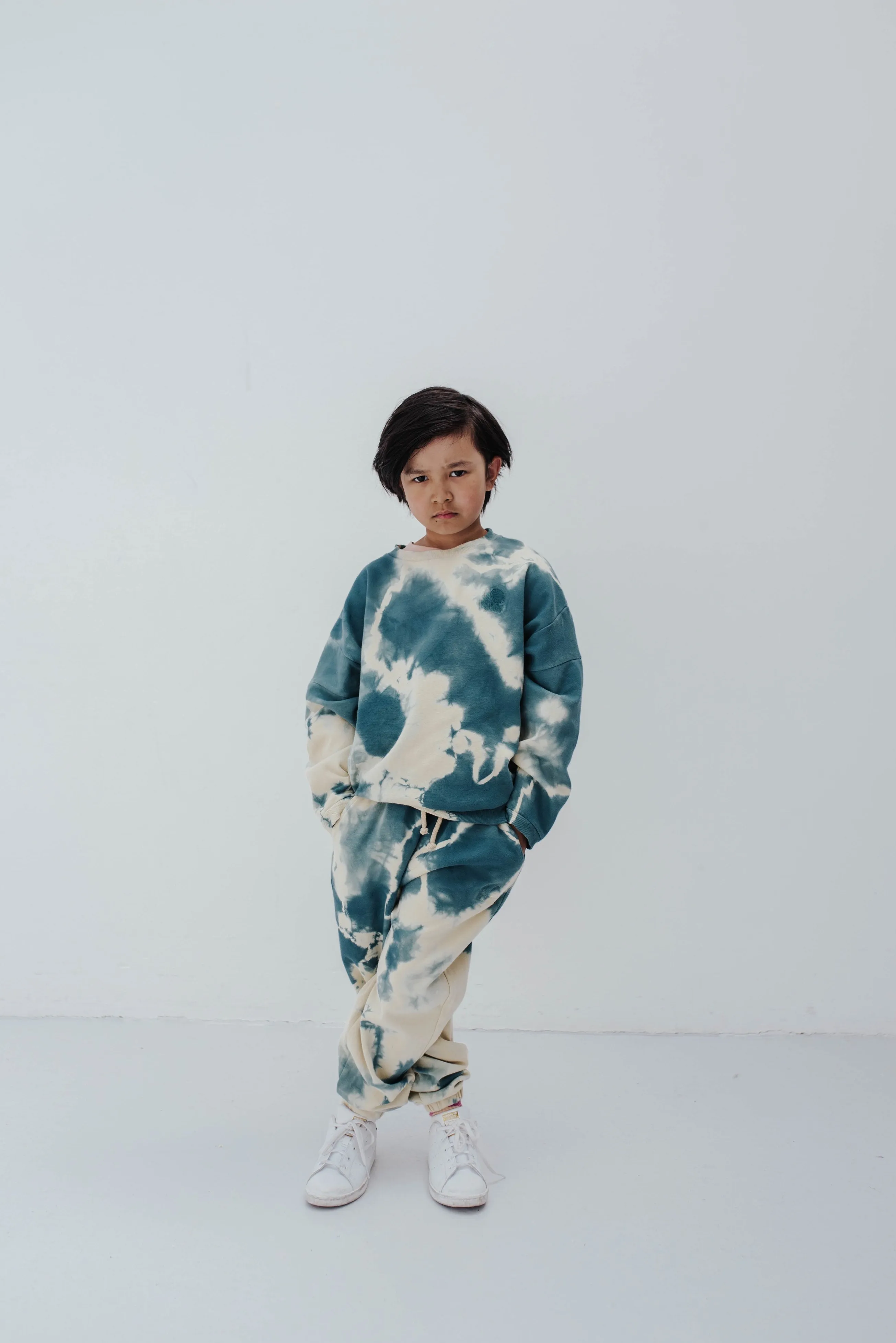 Sweatpants Azure Sand Marble