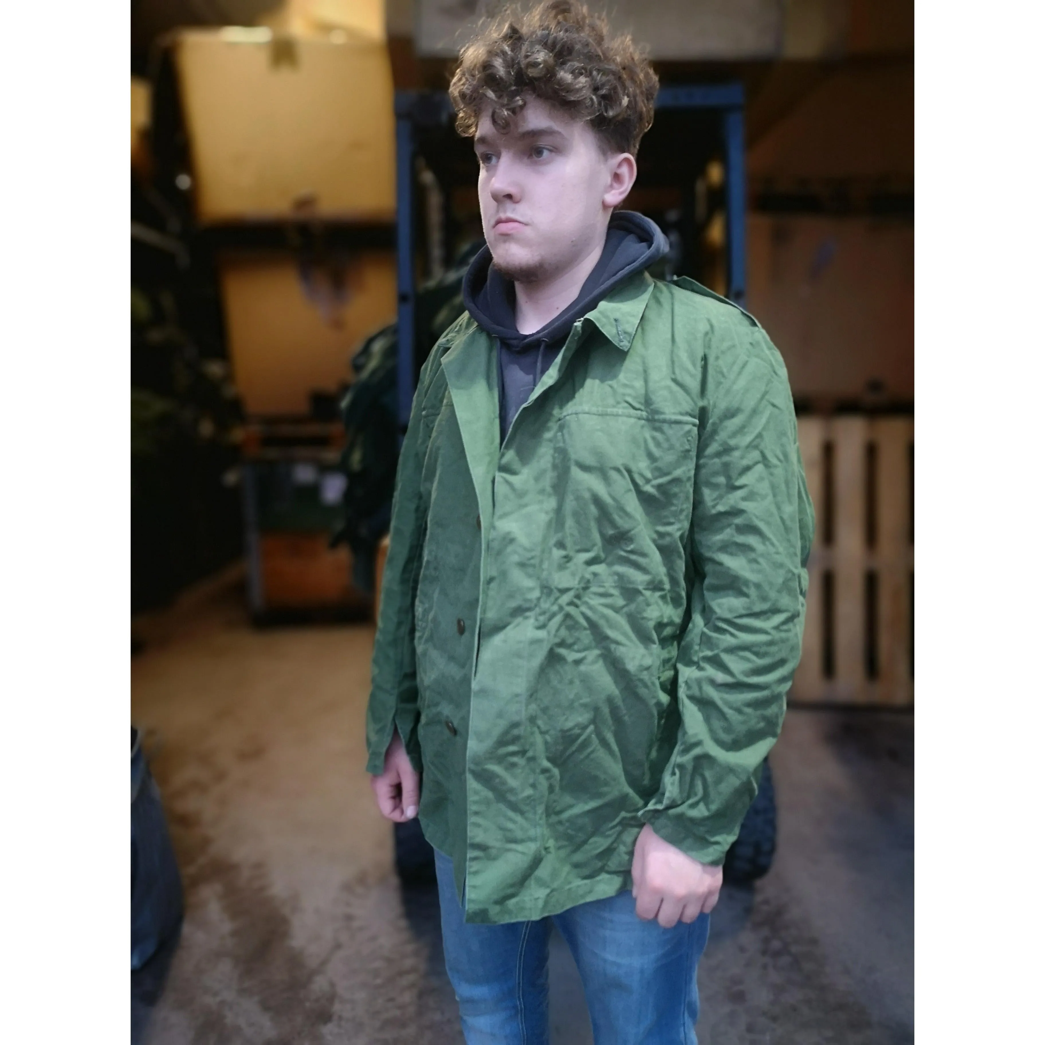 Swedish Army Airforce Work Jacket (NEW TYPE)
