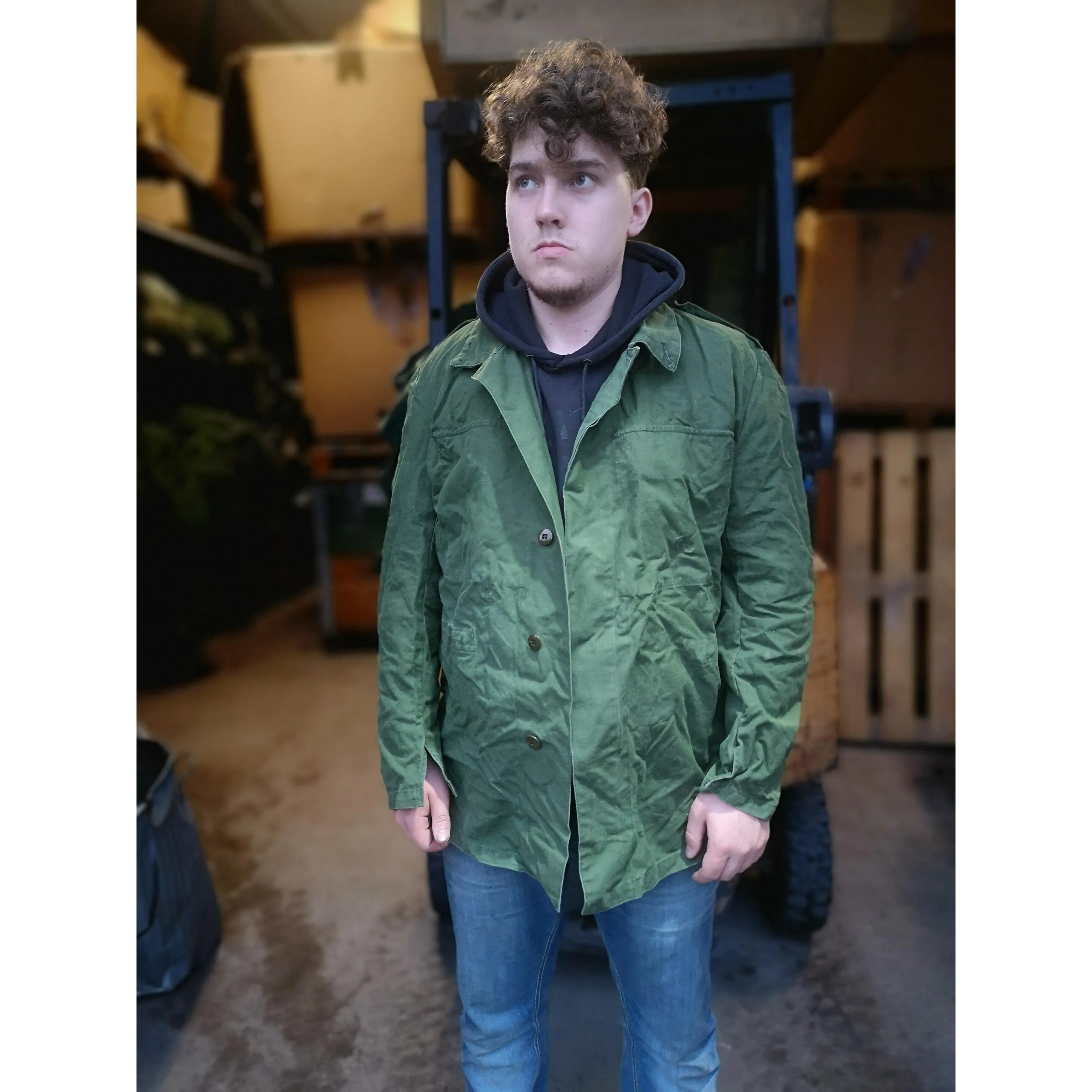Swedish Army Airforce Work Jacket (NEW TYPE)