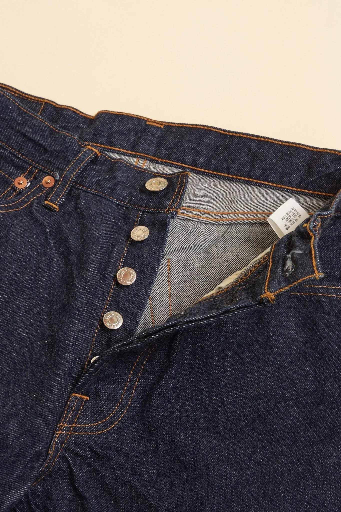TCB Jeans 60's XX Medium Rise Tapered Denim - 13oz