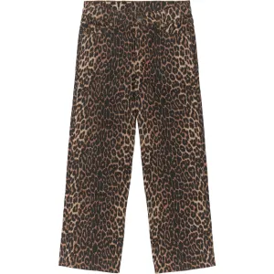 TNLolo Wide Leg Jeans - Feather Gray AOP