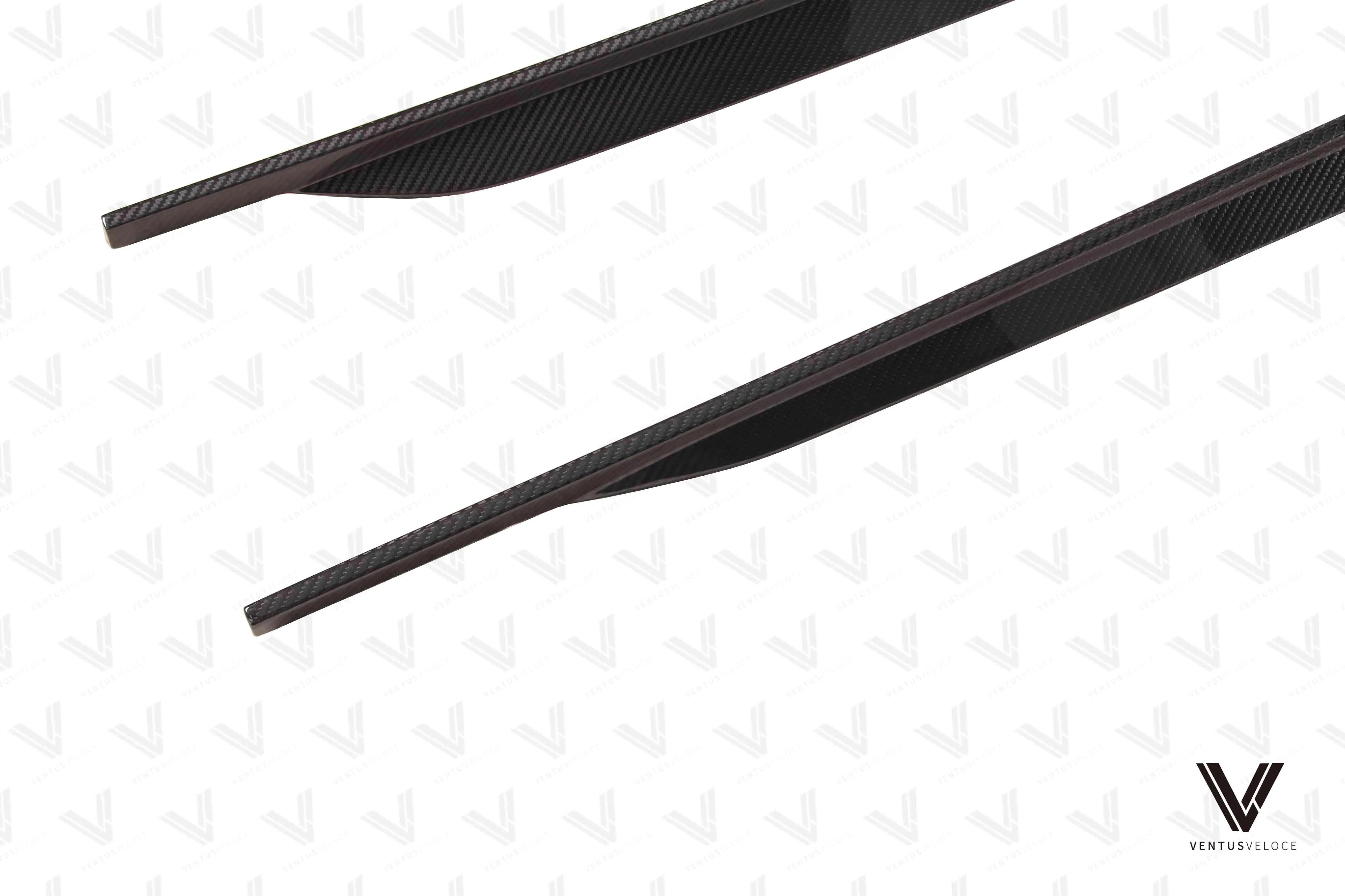 Ventus Veloce V1 Side Skirts for Audi RS3 8Y 2022-ON Carbon Fiber