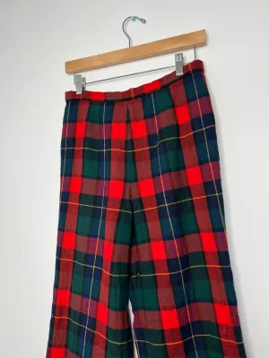 Vintage Pendleton Wool Plaid Pants