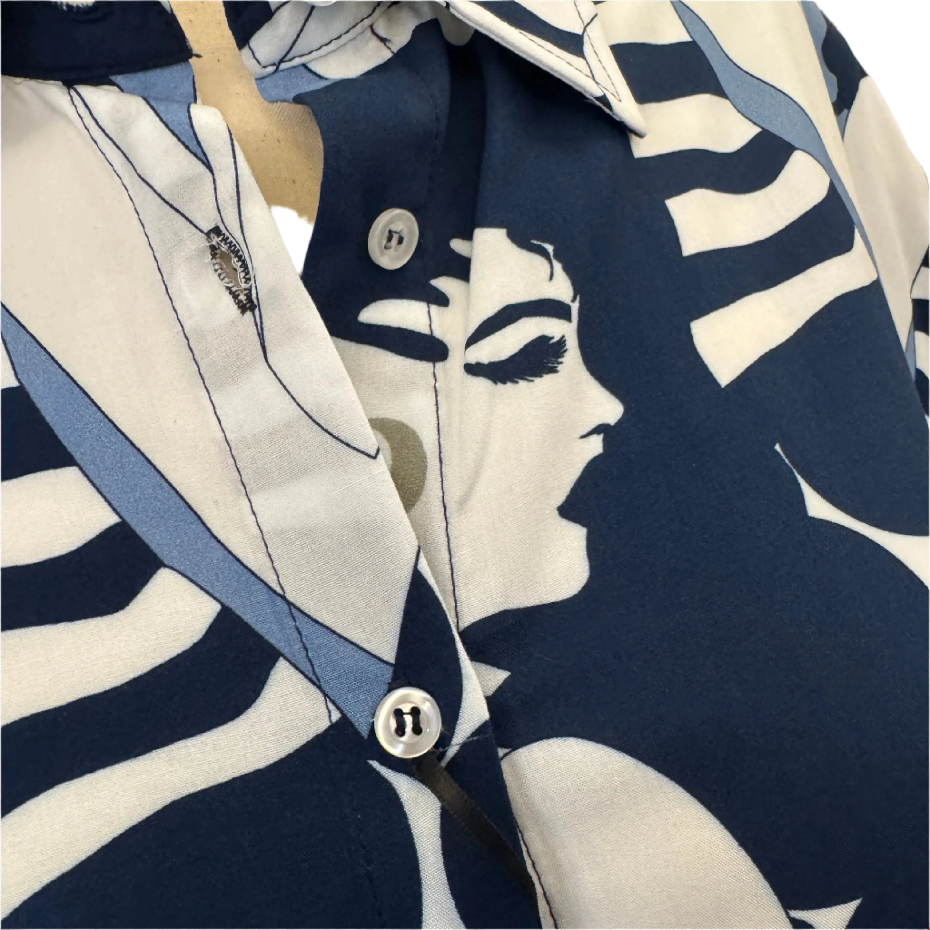 VLTS Viscose Blouse Mod Glam Face