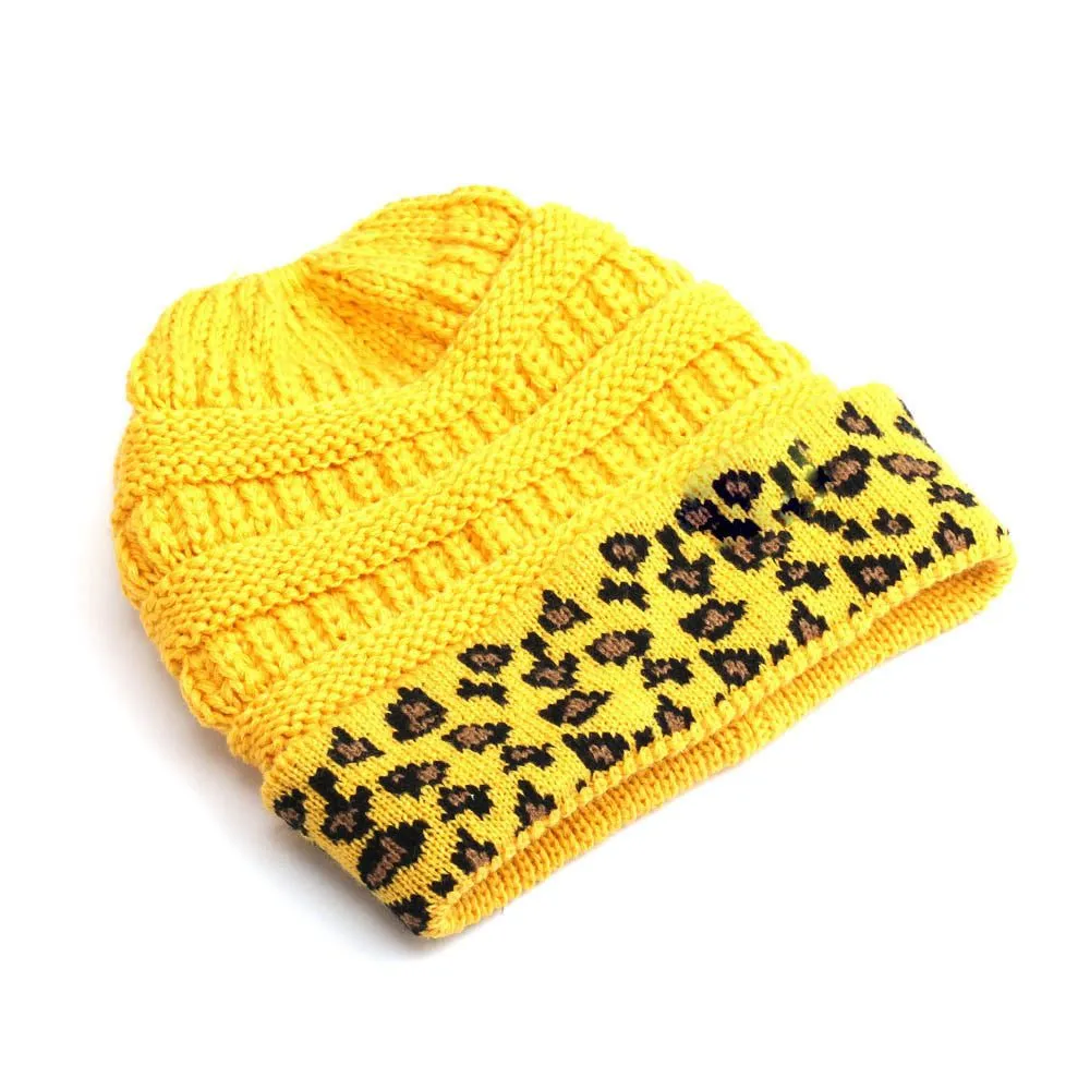 Women's Leopard Print Toque