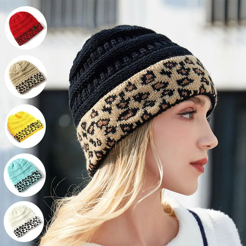 Women's Leopard Print Toque