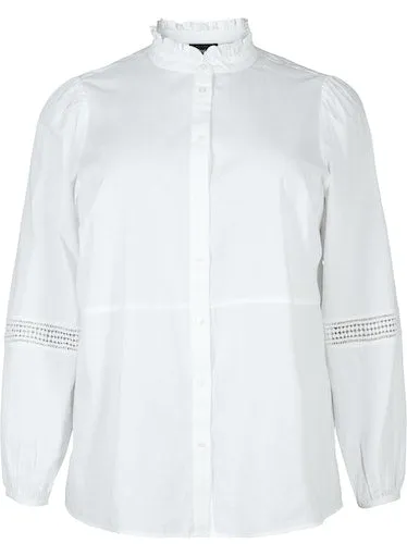 Zizzi Fia White Shirt